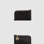 Lady Dior Cosmos 지퍼 카드 지갑 S0965