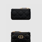 Dior Caro Myrte 지퍼 열쇠 케이스 S5158