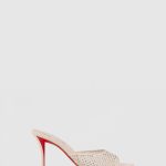 Apostropha Mule Mesh Strass