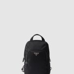 Re-Nylon 사피아노 레더 백팩 2VZ116