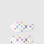 LV x TM 모노그램 멀티컬러 미니 LV 백스테이지 헤어 클립 M02496