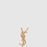 메탈 소재의 CASSANDRE YSL 브로치 652410