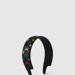 LV x TM Monogram 헤드밴드 블랙 M96121